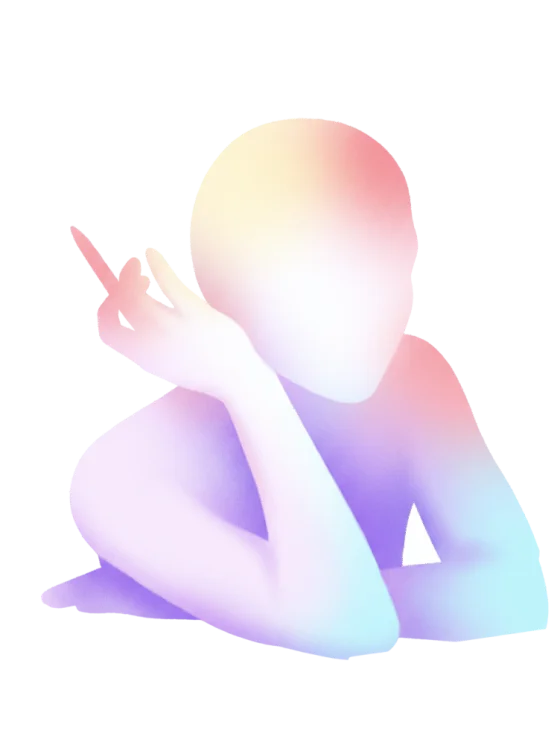 The AI, in the same pose